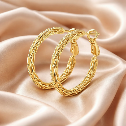 14K Gold Hoop Earrings