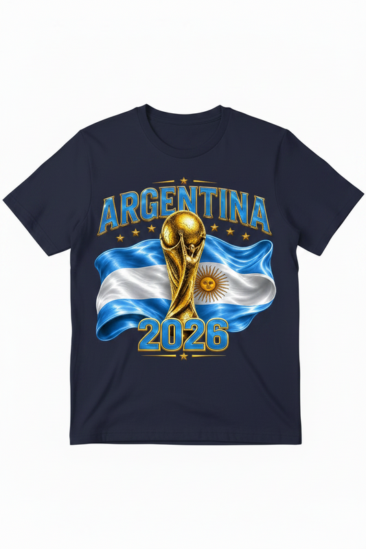 Premium 2026 World Cup Argentina Fan T-Shirt