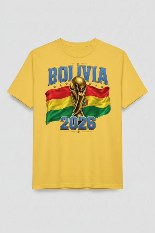 Premium 2026 World Cup Bolivia Fan T-Shirt
