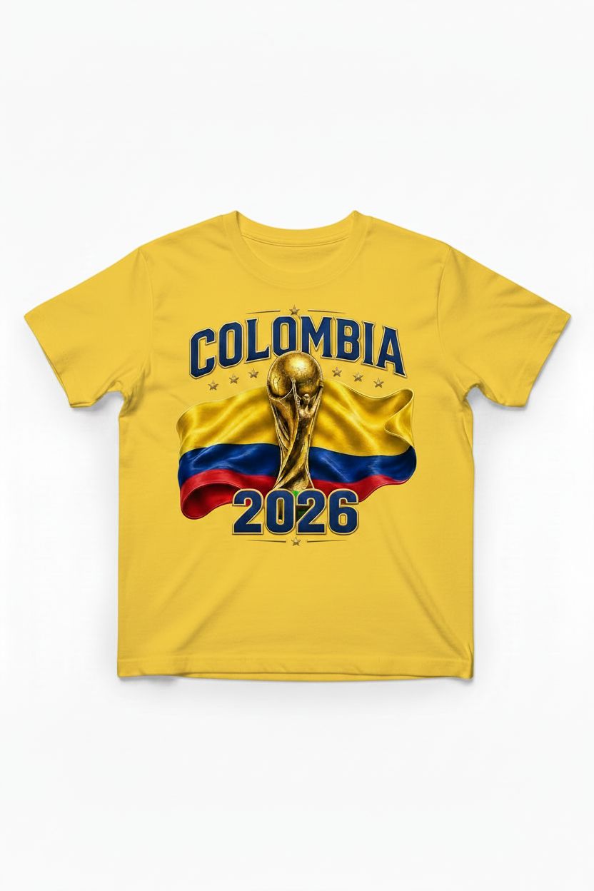 Premium 2026 World Cup Colombia Fan T-Shirt