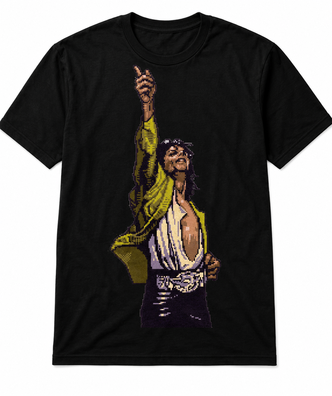 Retro King of Pop Inspired Vintage Graphic T-Shirt