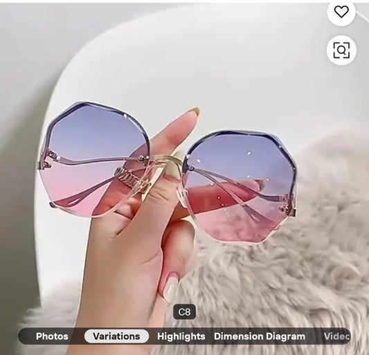 High Quality Fashion Luxury Sun Glasses Trendy