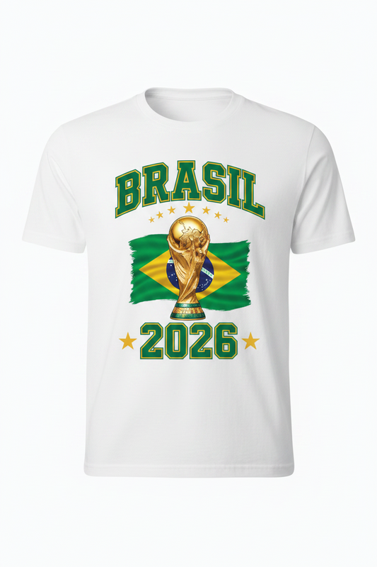 Premium 2026 World Cup Brazil Fan T-Shirt