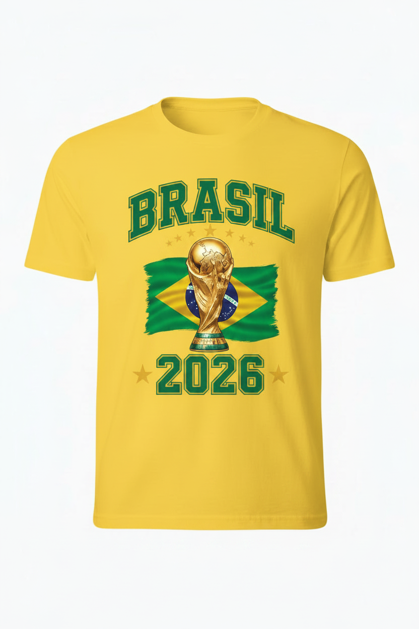 Premium 2026 World Cup Brazil Fan T-Shirt