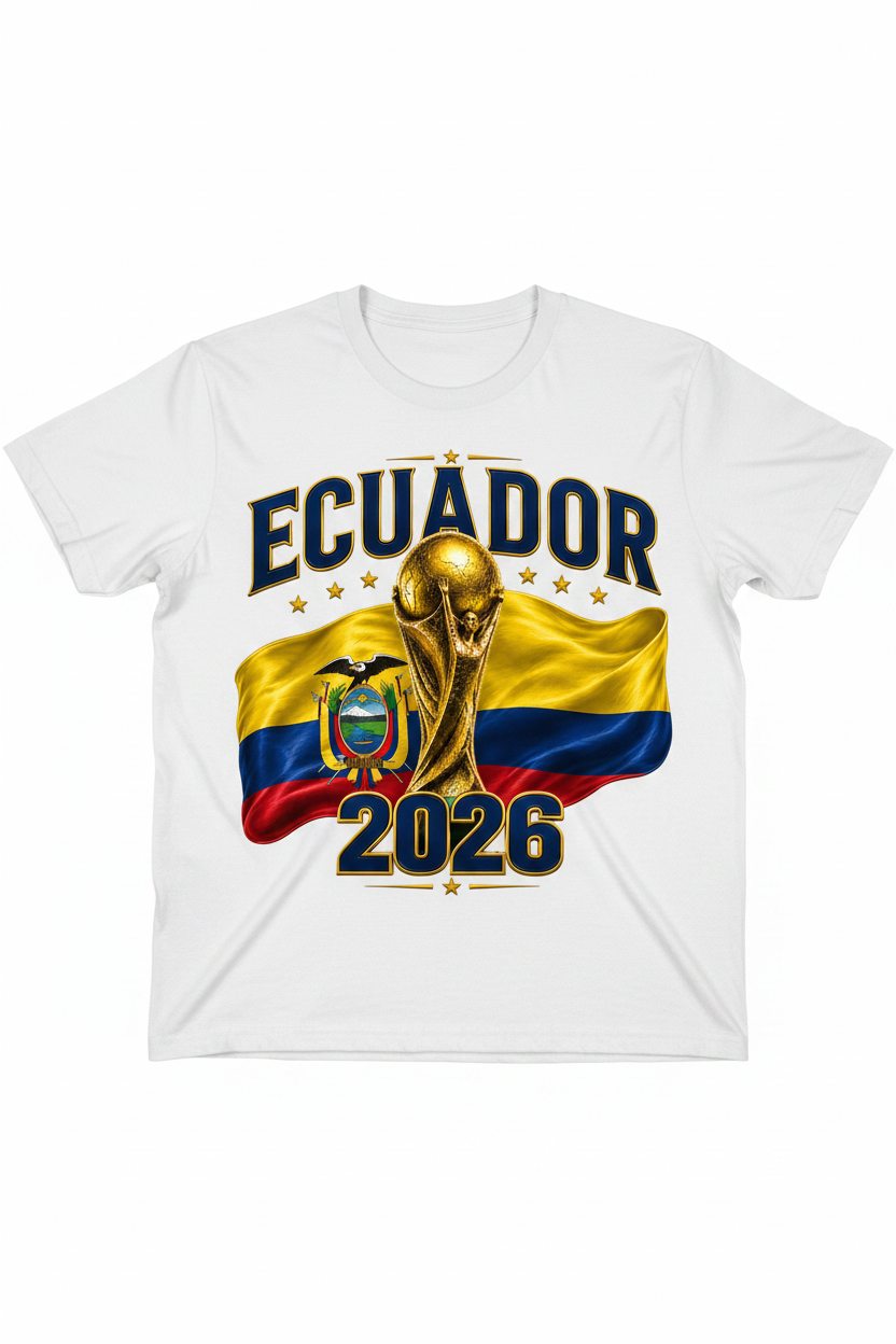 Premium 2026 World Cup Ecuador Fan T-Shirt