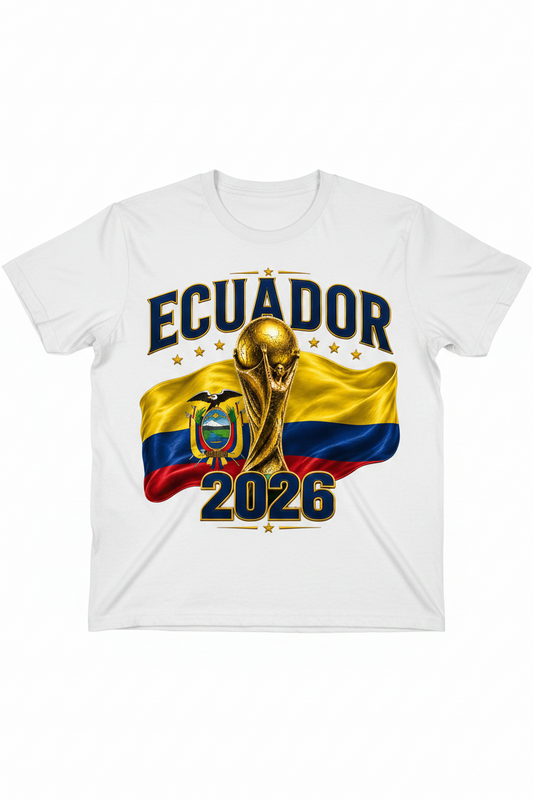 Premium 2026 World Cup Ecuador Fan T-Shirt