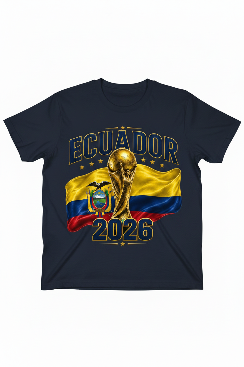 Premium 2026 World Cup Ecuador Fan T-Shirt