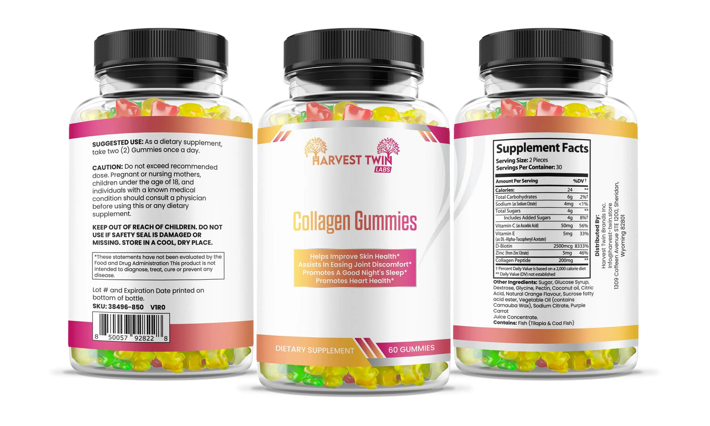 Beauty Collagen Gummies — Skin, Hair & Nails