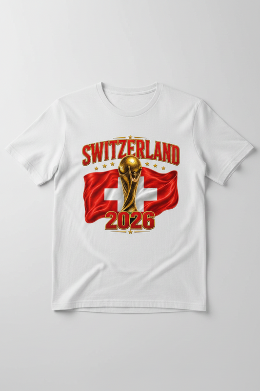 Premium 2026 World Cup Switzerland Fan T-Shirt