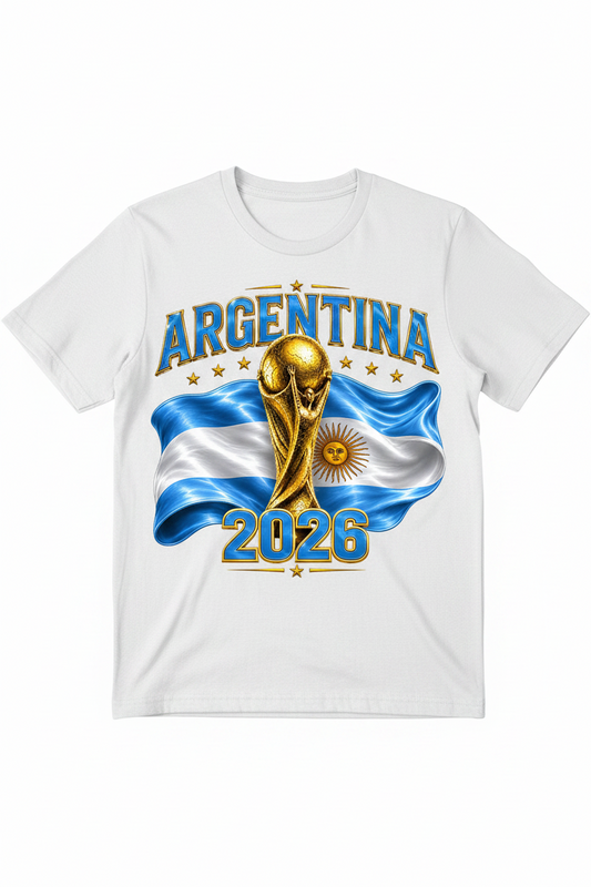 Premium 2026 World Cup Argentina Fan T-Shirt