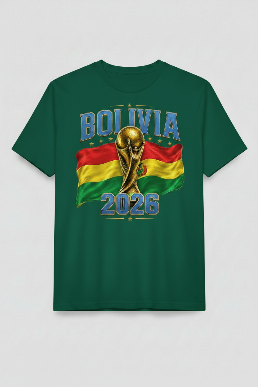 Premium 2026 World Cup Bolivia Fan T-Shirt