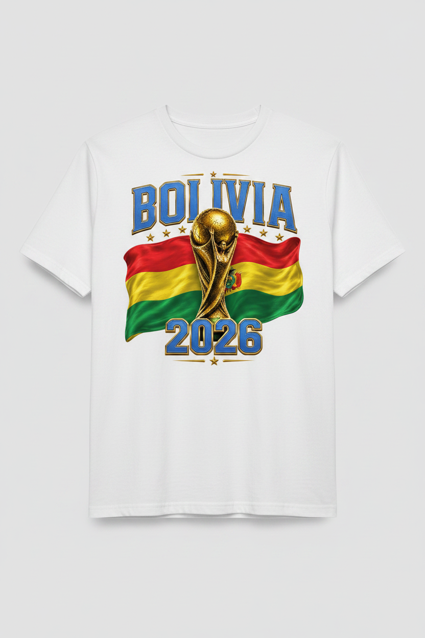 Premium 2026 World Cup Bolivia Fan T-Shirt