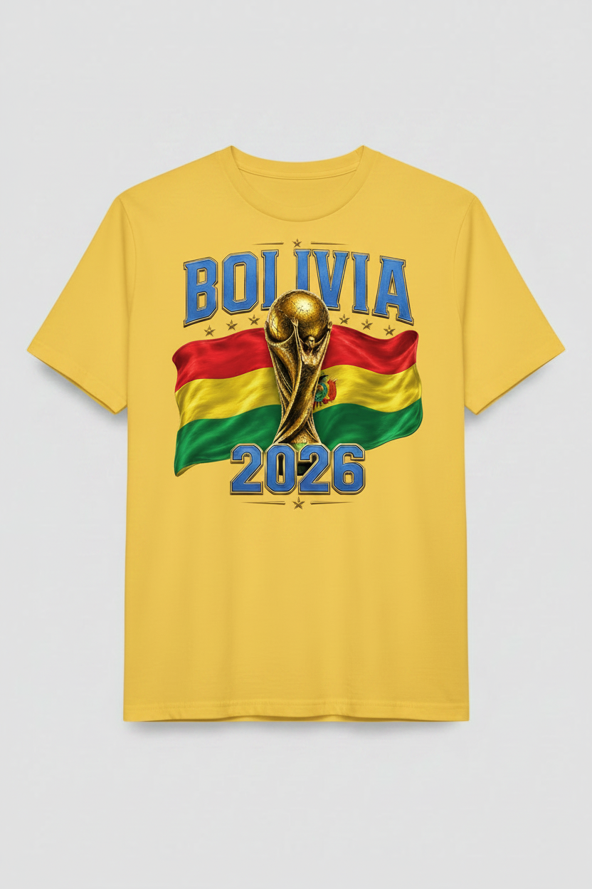 Premium 2026 World Cup Bolivia Fan T-Shirt