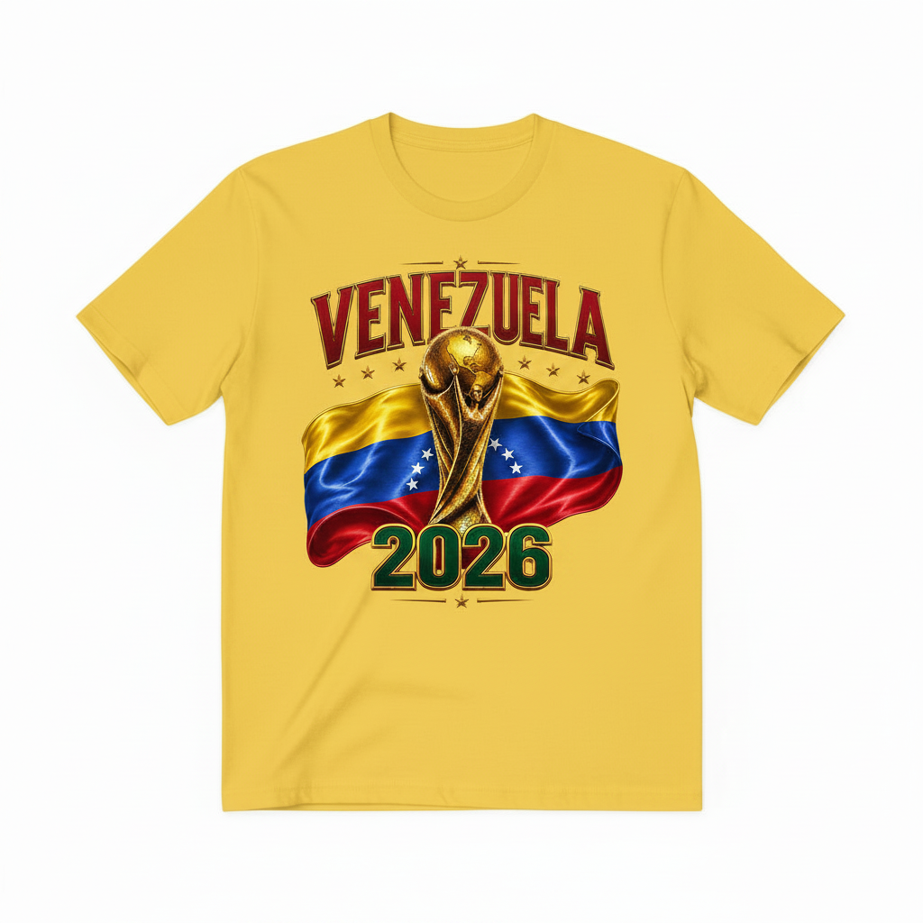 Premium 2026 World Cup Venezuela Fan T-Shirt