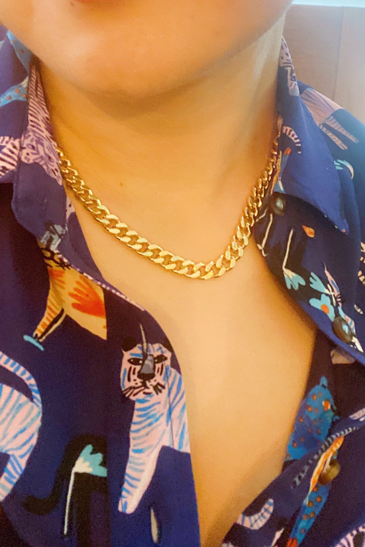 Pearl & Chain Necklace
