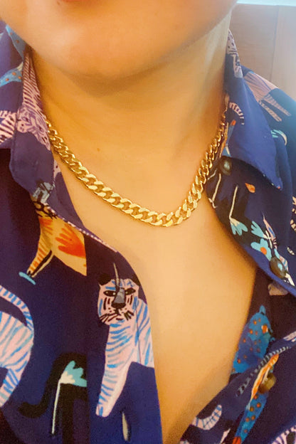 Pearl & Chain Necklace