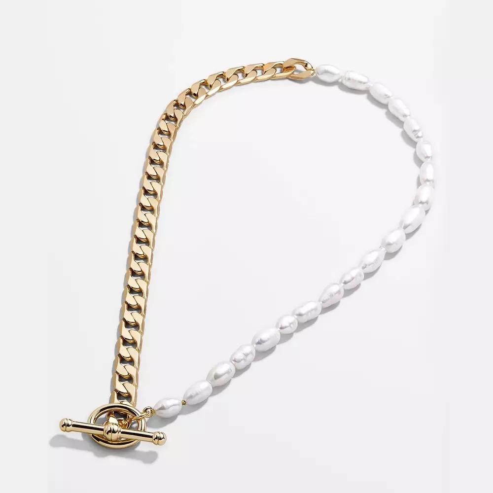 Pearl & Chain Necklace