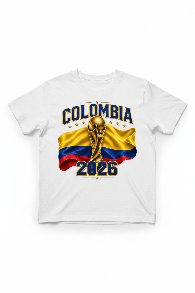 Premium 2026 World Cup Colombia Fan T-Shirt