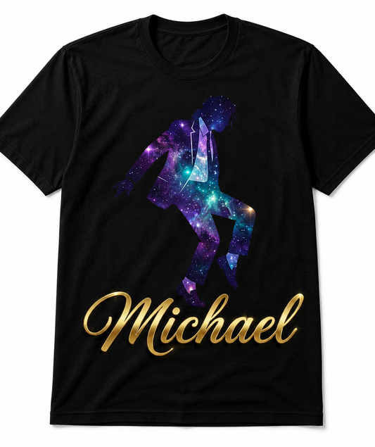 Retro Pop Legend Inspired Music Graphic T-Shirt