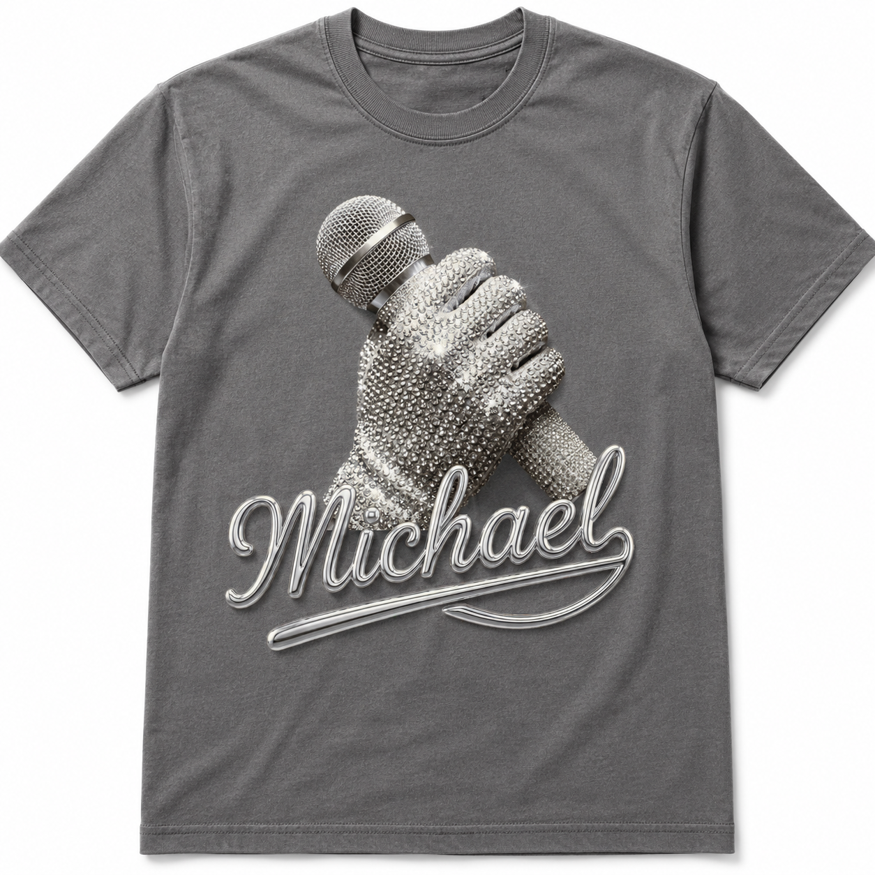 Vintage Pop Dance Inspired White Graphic T-Shirt