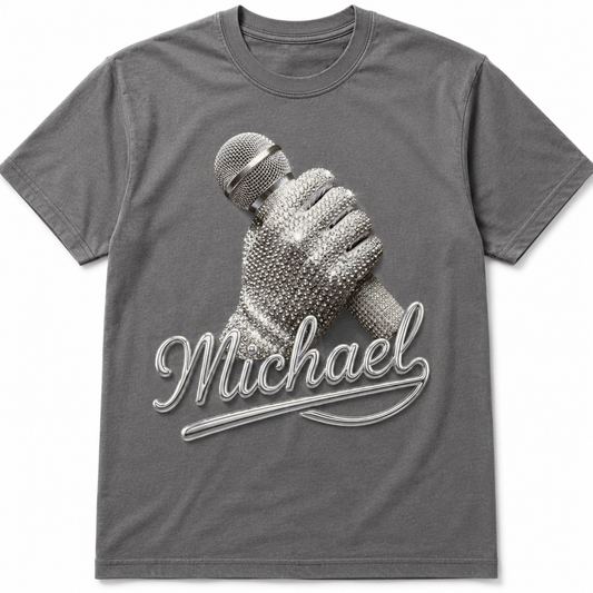 Vintage Pop Dance Inspired White Graphic T-Shirt