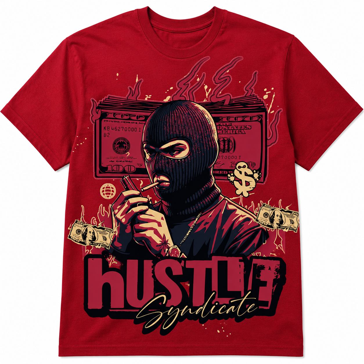 Hustle Syndicate Streetwear Graphic Tee