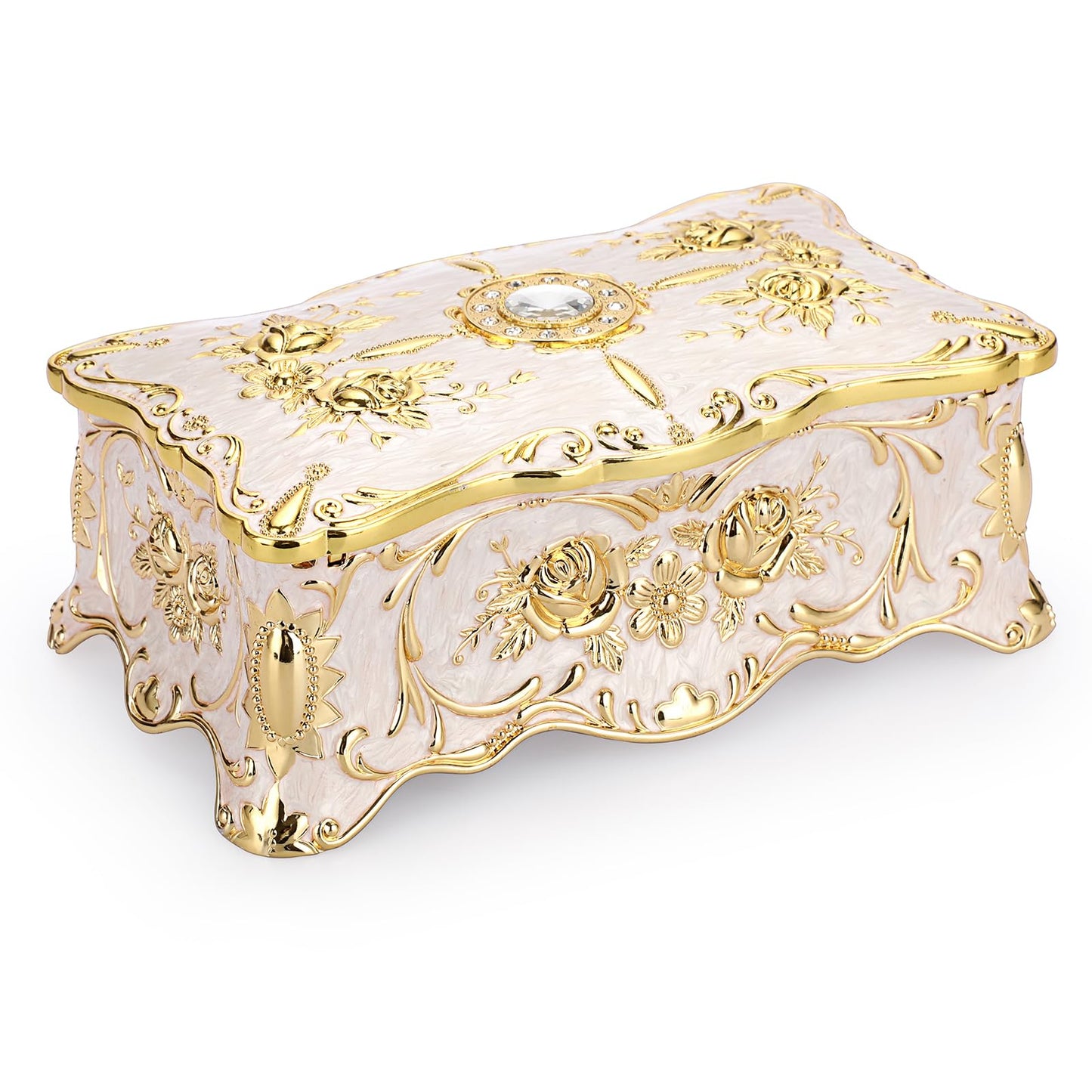 Vintage Elegance Jewelry chest