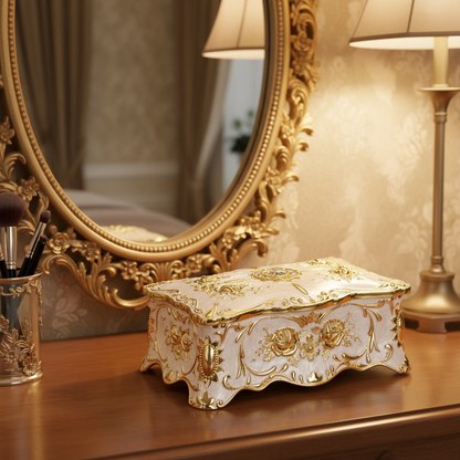 Vintage Elegance Jewelry chest