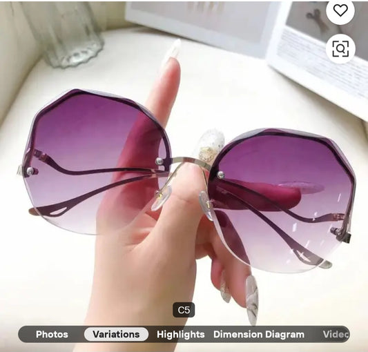 High Quality Fashion Luxury Sun Glasses Trendy