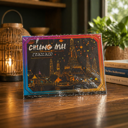 Rainbow scraping scratching art