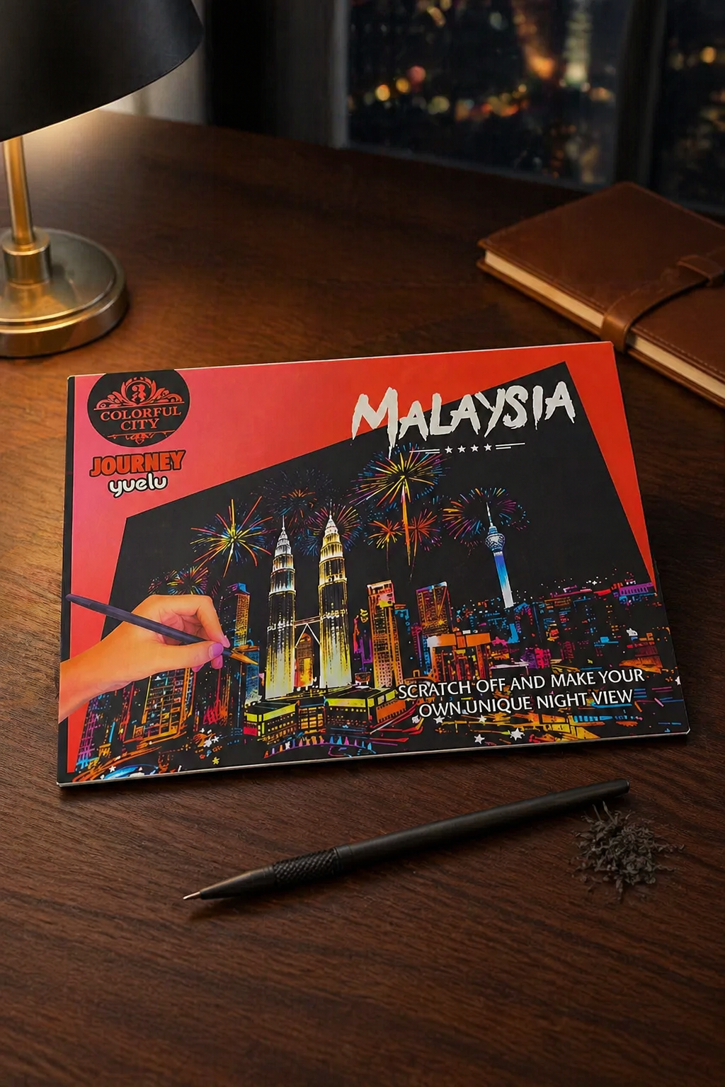 Rainbow Scraping Scratching Art  Malaysia