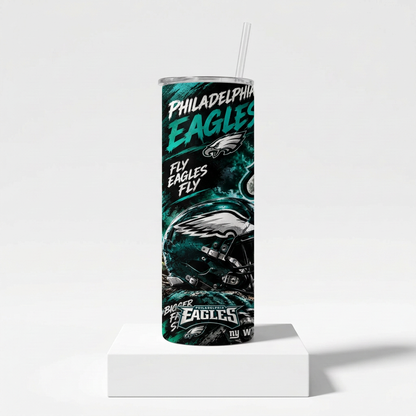 20 oz Philadelphia Eagles Emerald Storm Skinny Tumbler